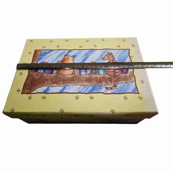 Vintage Classic Pooh Photo Box Winnie The Pooh Keepsake Storage Container - Picture 7 of 9